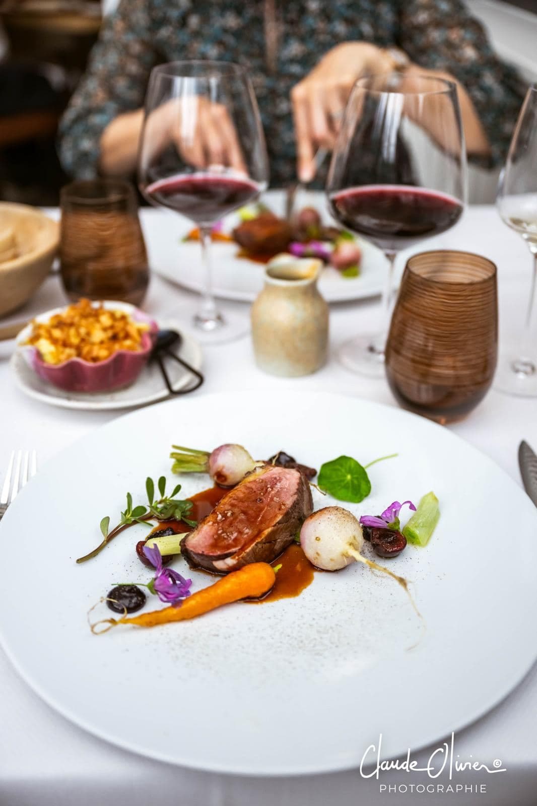 Accord mets et vins à table